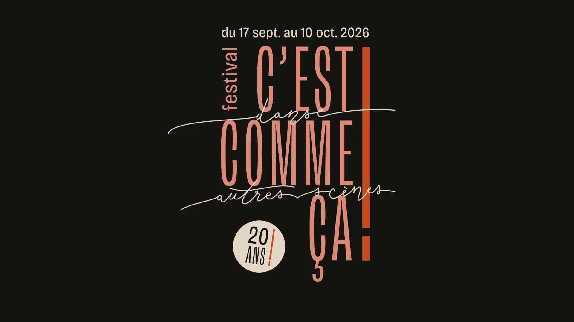 C'EST COMME ÇA !